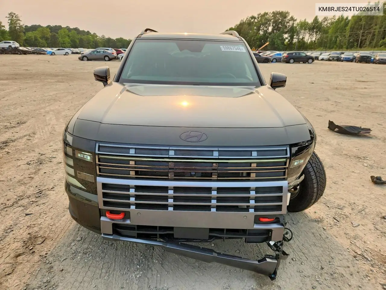 2026 Hyundai Palisade Xrt Pro VIN: KM8RJES24TU026514 Lot: 59867546
