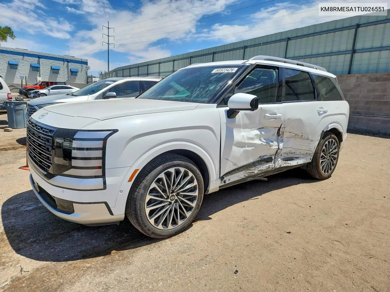 2026 Hyundai Palisade Calligraphy VIN: KM8RMESA1TU026551 Lot: 60523426