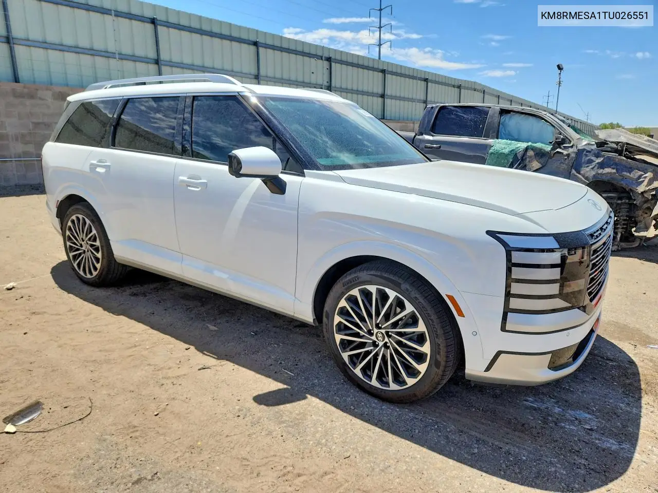 2026 Hyundai Palisade Calligraphy VIN: KM8RMESA1TU026551 Lot: 60523426
