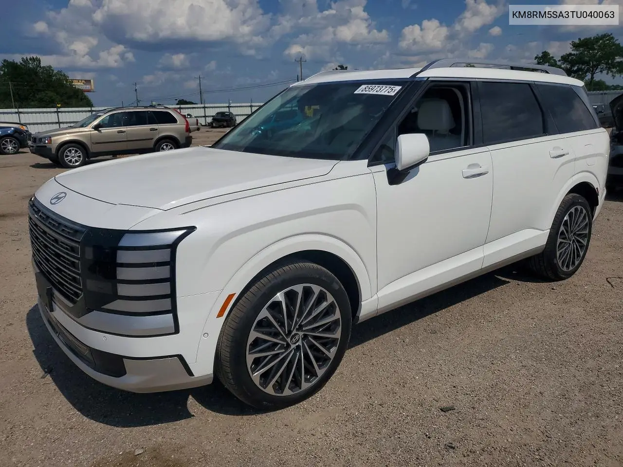 2026 Hyundai Palisade Calligraphy VIN: KM8RM5SA3TU040063 Lot: 85973775