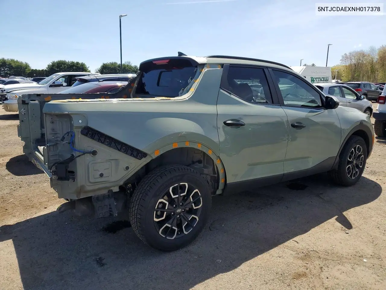 2022 Hyundai Santa Cruz Sel VIN: 5NTJCDAEXNH017378 Lot: 50716426
