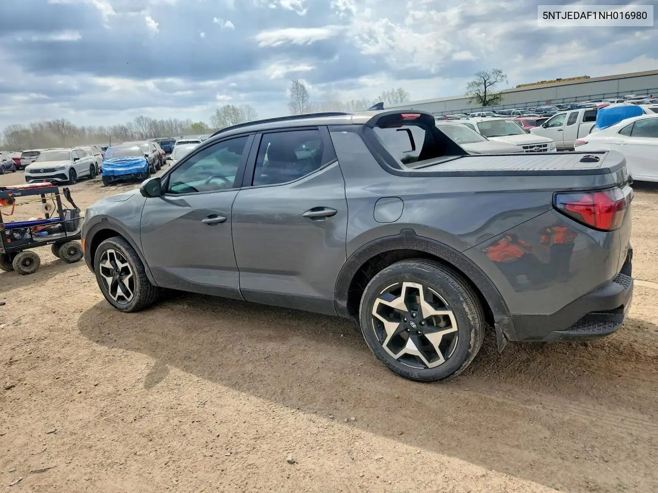 2022 Hyundai Santa Cruz Limited VIN: 5NTJEDAF1NH016980 Lot: 50769376