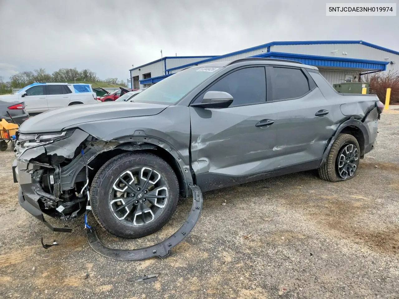 2022 Hyundai Santa Cruz Sel VIN: 5NTJCDAE3NH019974 Lot: 51848426