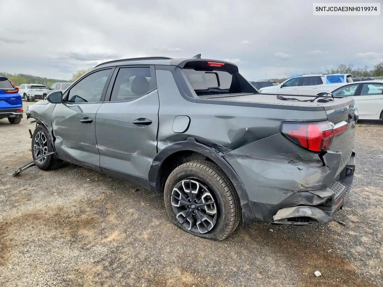 2022 Hyundai Santa Cruz Sel VIN: 5NTJCDAE3NH019974 Lot: 51848426