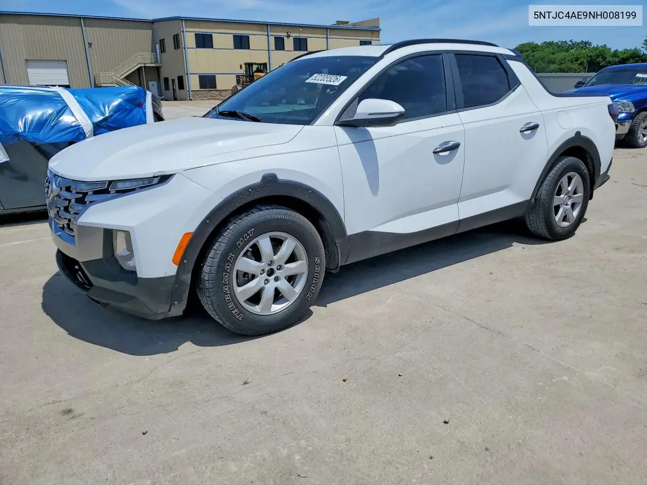2022 Hyundai Santa Cruz Sel VIN: 5NTJC4AE9NH008199 Lot: 52205526