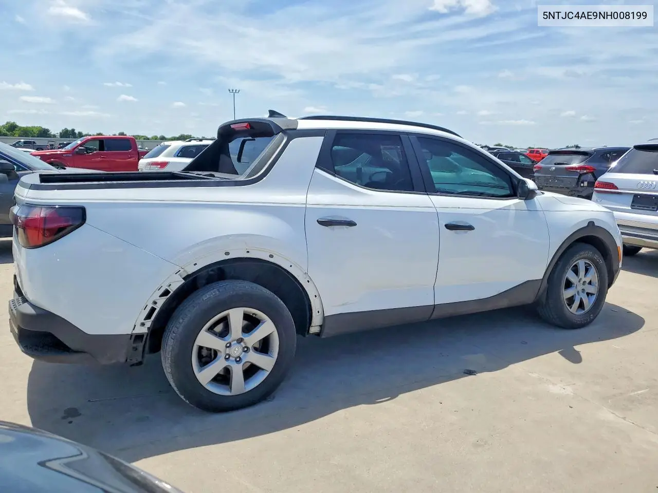 2022 Hyundai Santa Cruz Sel VIN: 5NTJC4AE9NH008199 Lot: 52205526