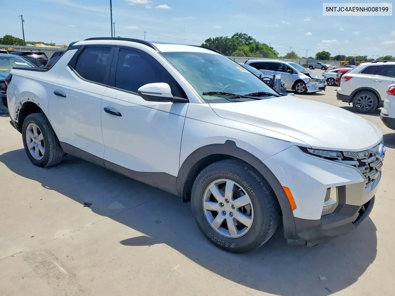 2022 Hyundai Santa Cruz Sel VIN: 5NTJC4AE9NH008199 Lot: 52205526