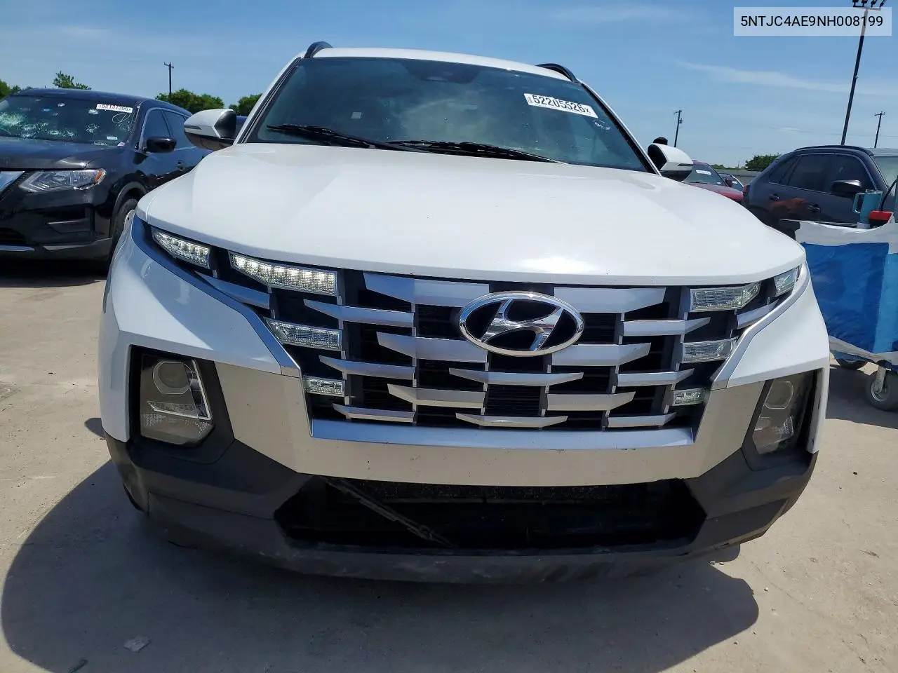 2022 Hyundai Santa Cruz Sel VIN: 5NTJC4AE9NH008199 Lot: 52205526