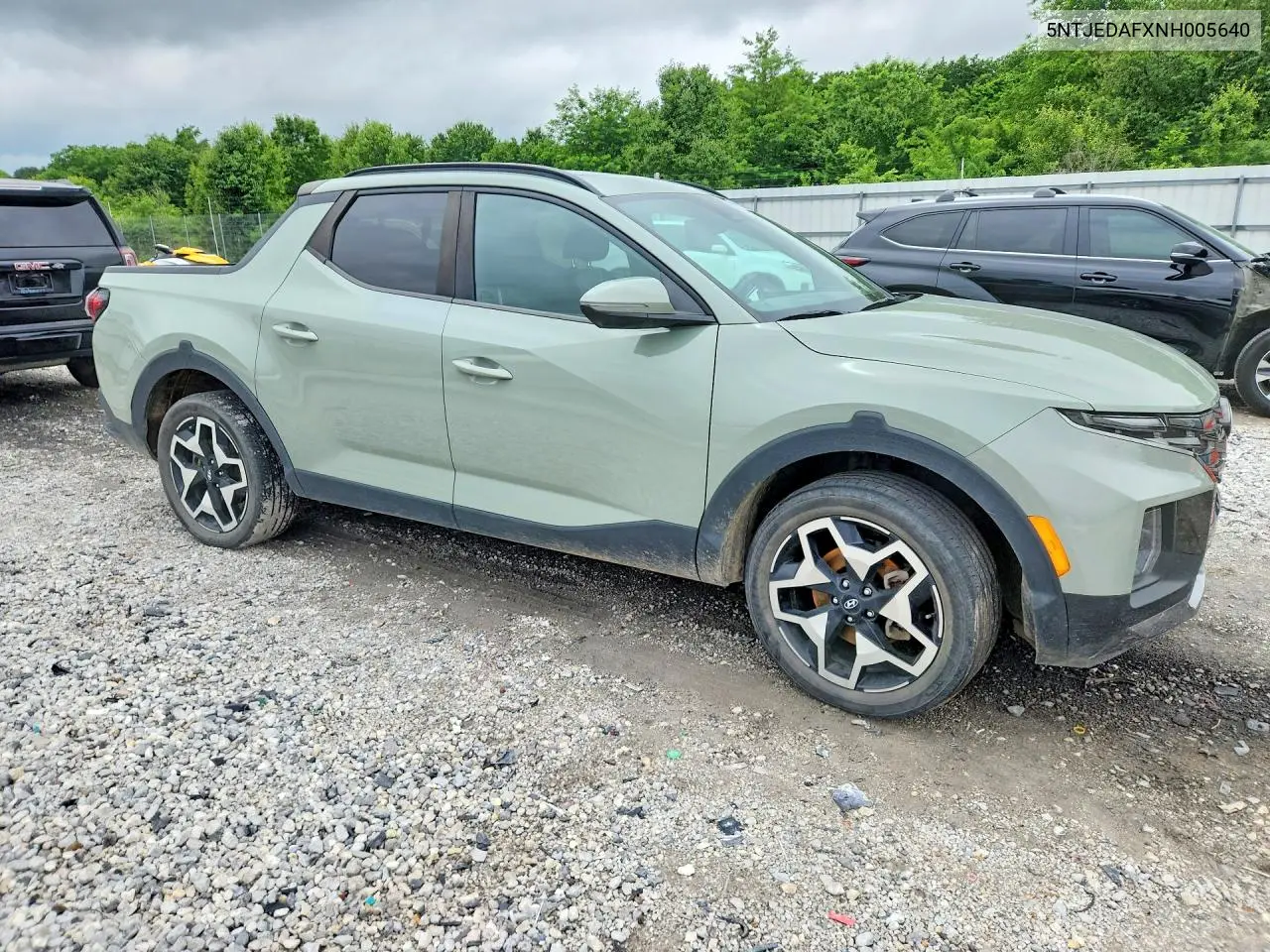 2022 Hyundai Santa Cruz Limited VIN: 5NTJEDAFXNH005640 Lot: 53583306