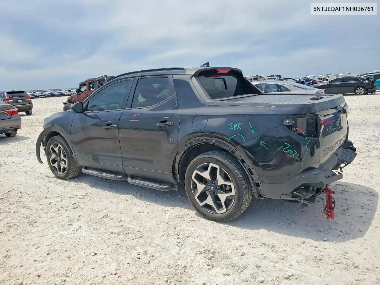 2022 Hyundai Santa Cruz Limited VIN: 5NTJEDAF1NH036761 Lot: 53928796