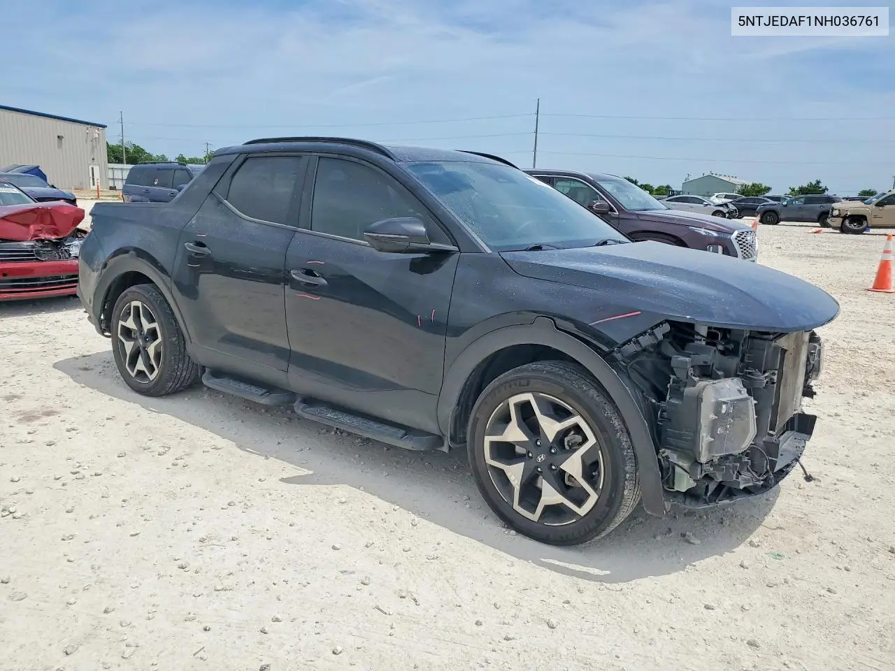 2022 Hyundai Santa Cruz Limited VIN: 5NTJEDAF1NH036761 Lot: 53928796