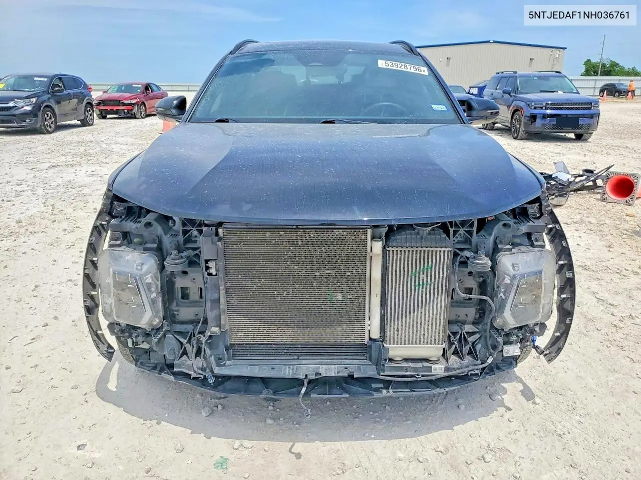 2022 Hyundai Santa Cruz Limited VIN: 5NTJEDAF1NH036761 Lot: 53928796