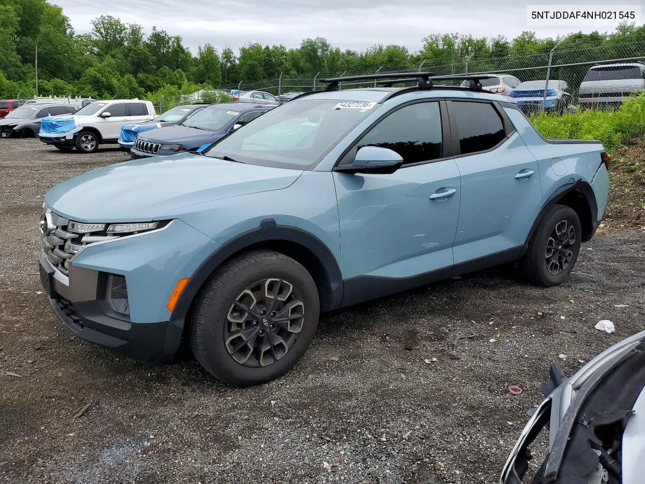 2022 Hyundai Santa Cruz Sel Premium VIN: 5NTJDDAF4NH021545 Lot: 54327236