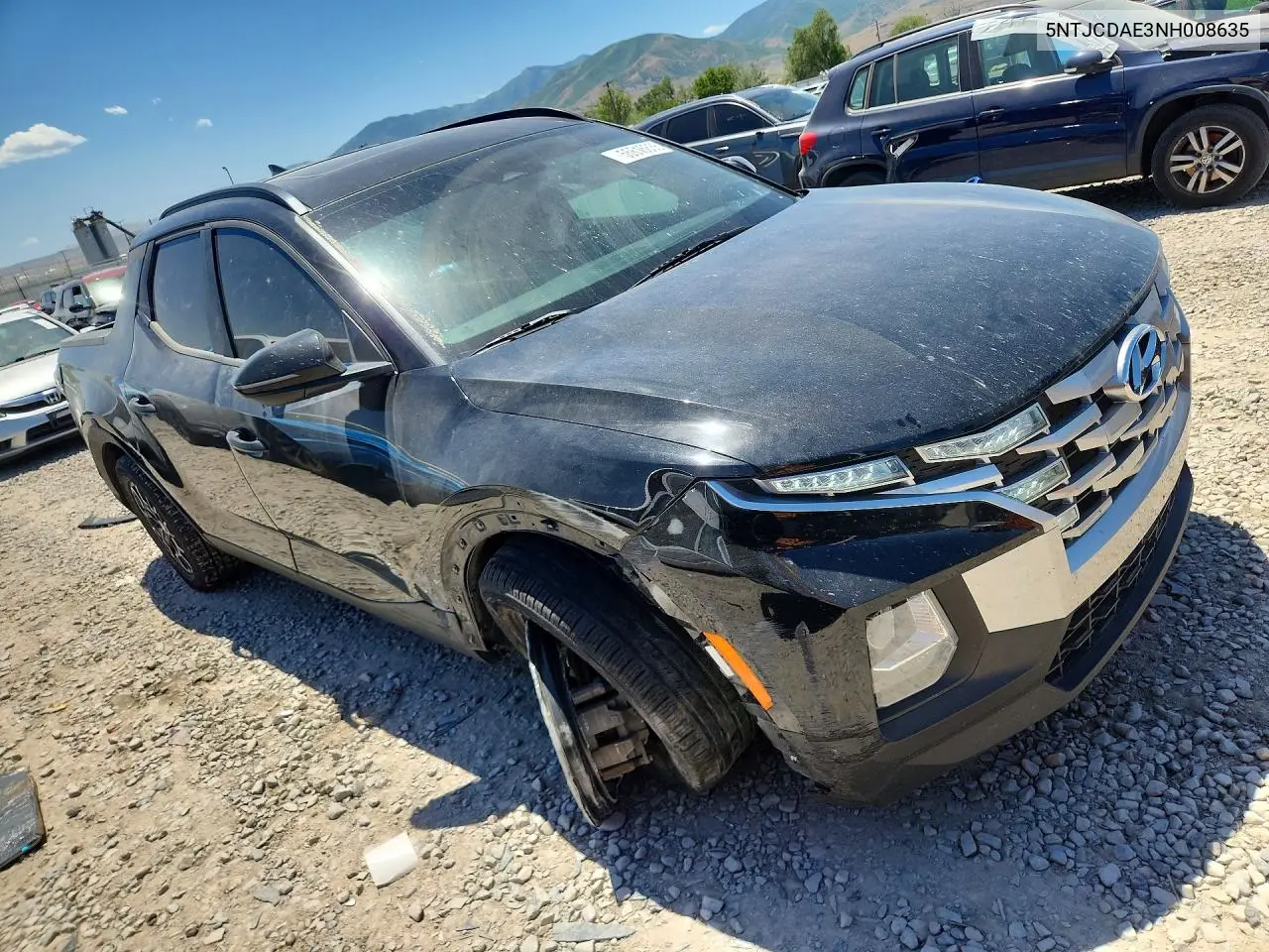 2022 Hyundai Santa Cruz Sel VIN: 5NTJCDAE3NH008635 Lot: 55616836