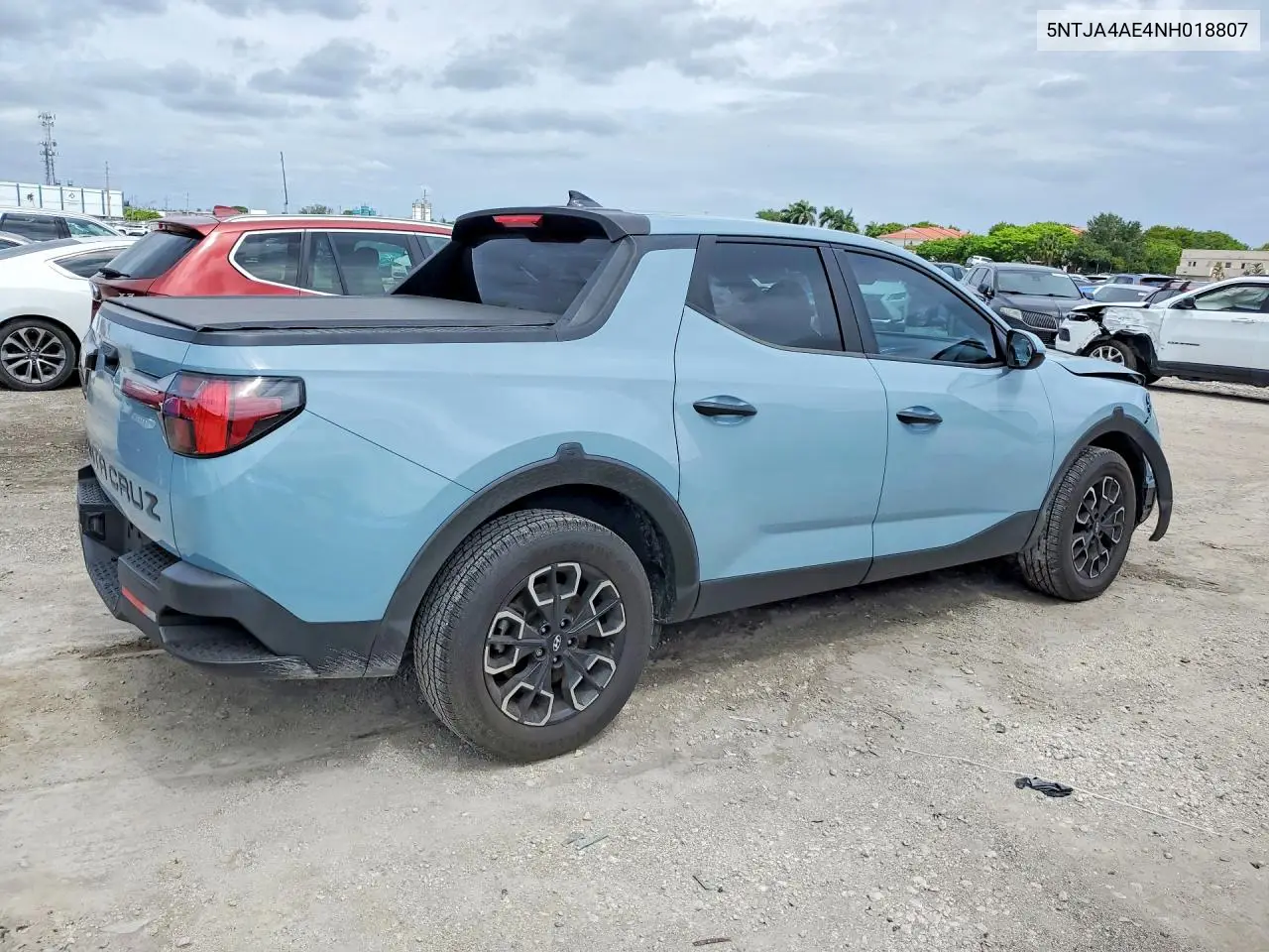 2022 Hyundai Santa Cruz Se VIN: 5NTJA4AE4NH018807 Lot: 56225496