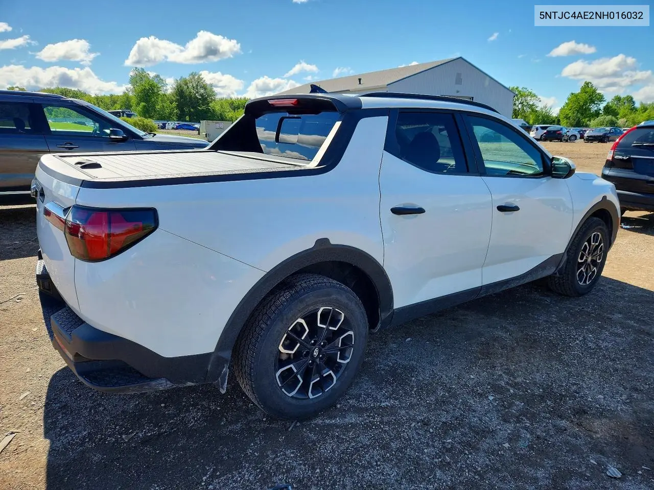 2022 Hyundai Santa Cruz Sel VIN: 5NTJC4AE2NH016032 Lot: 56615966