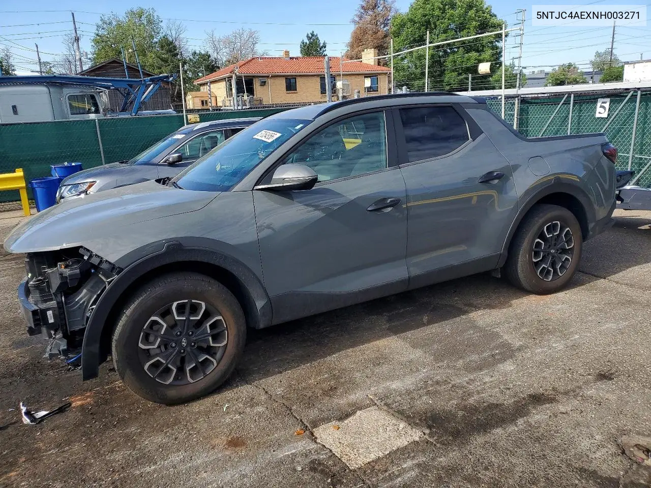 2022 Hyundai Santa Cruz Sel VIN: 5NTJC4AEXNH003271 Lot: 57054956