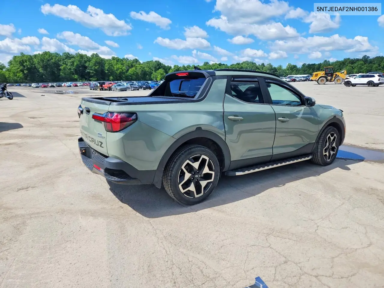 2022 Hyundai Santa Cruz Limited VIN: 5NTJEDAF2NH001386 Lot: 57890366