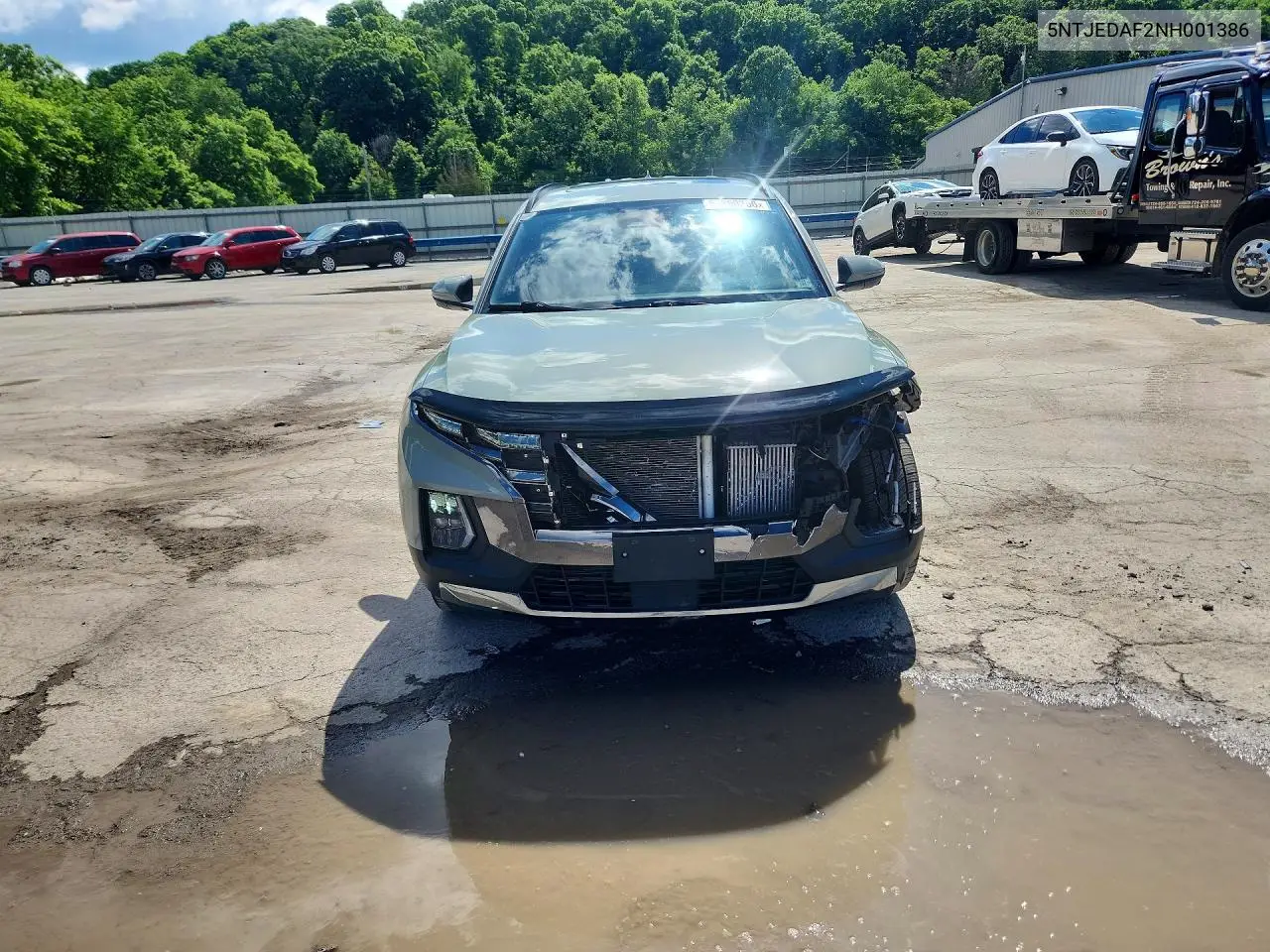 2022 Hyundai Santa Cruz Limited VIN: 5NTJEDAF2NH001386 Lot: 57890366