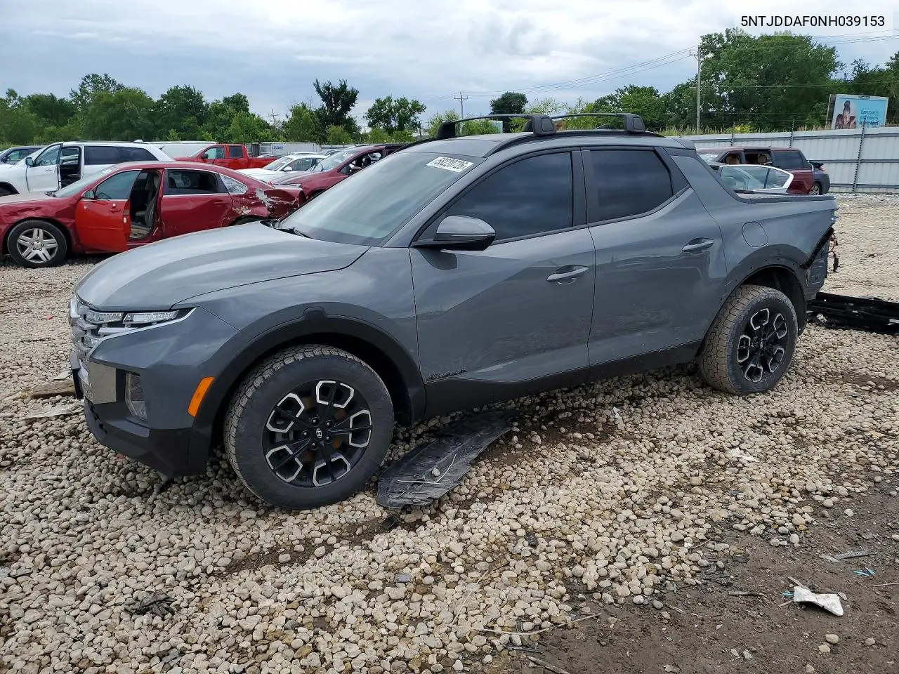 2022 Hyundai Santa Cruz Sel Premium VIN: 5NTJDDAF0NH039153 Lot: 58220726
