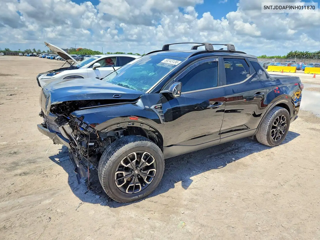 2022 Hyundai Santa Cruz Sel Premium VIN: 5NTJDDAF9NH011870 Lot: 58243136