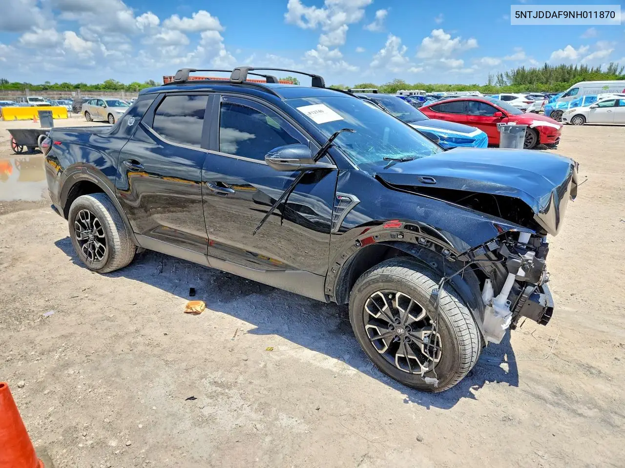 2022 Hyundai Santa Cruz Sel Premium VIN: 5NTJDDAF9NH011870 Lot: 58243136