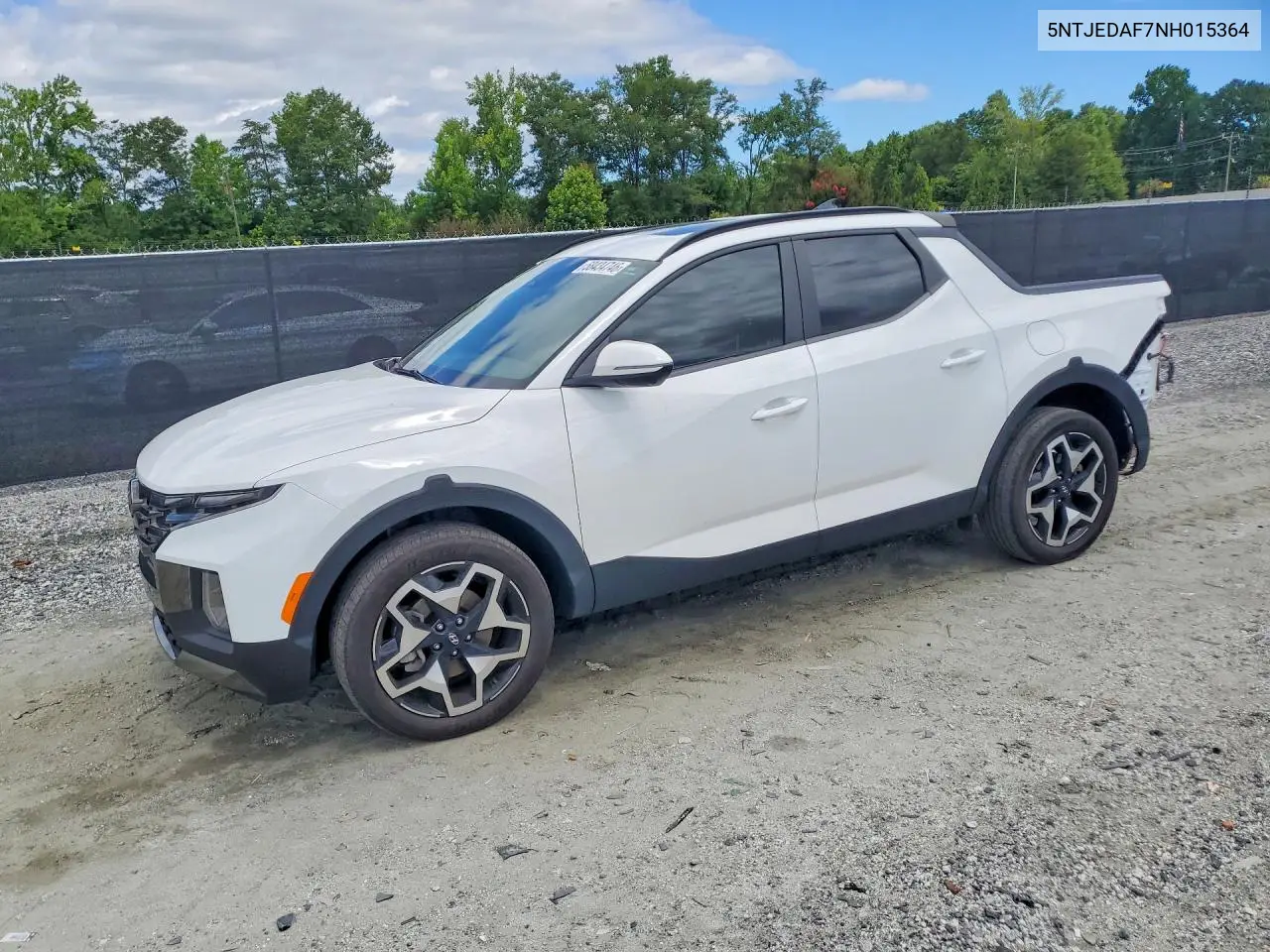 2022 Hyundai Santa Cruz Limited VIN: 5NTJEDAF7NH015364 Lot: 58434746