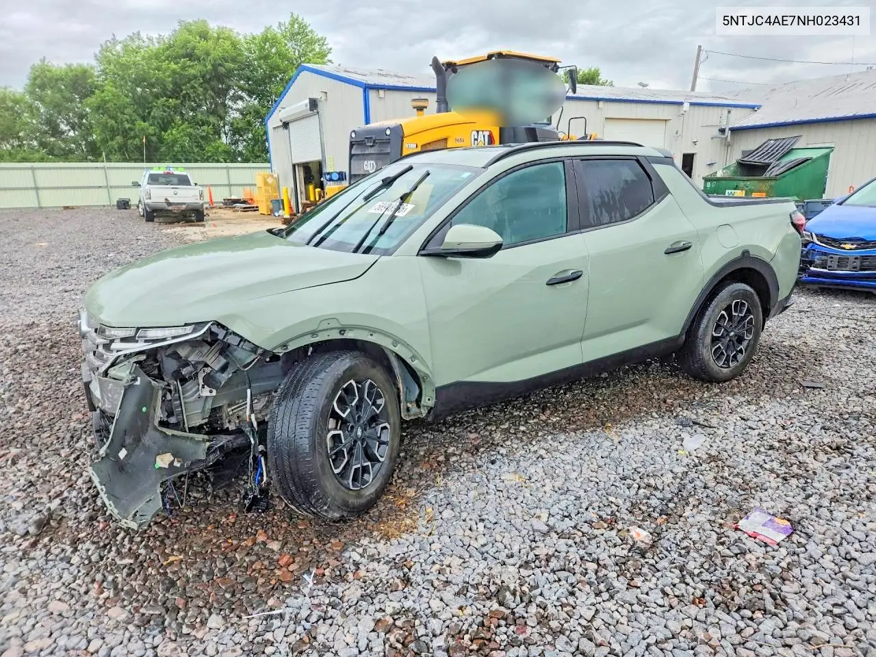 2022 Hyundai Santa Cruz Sel VIN: 5NTJC4AE7NH023431 Lot: 58948936