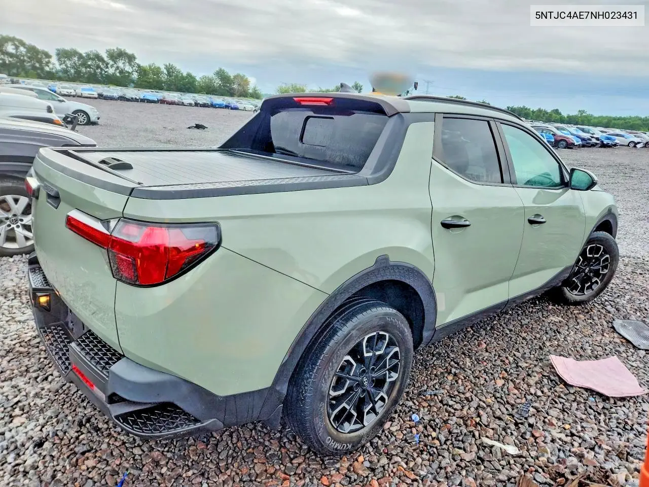 2022 Hyundai Santa Cruz Sel VIN: 5NTJC4AE7NH023431 Lot: 58948936