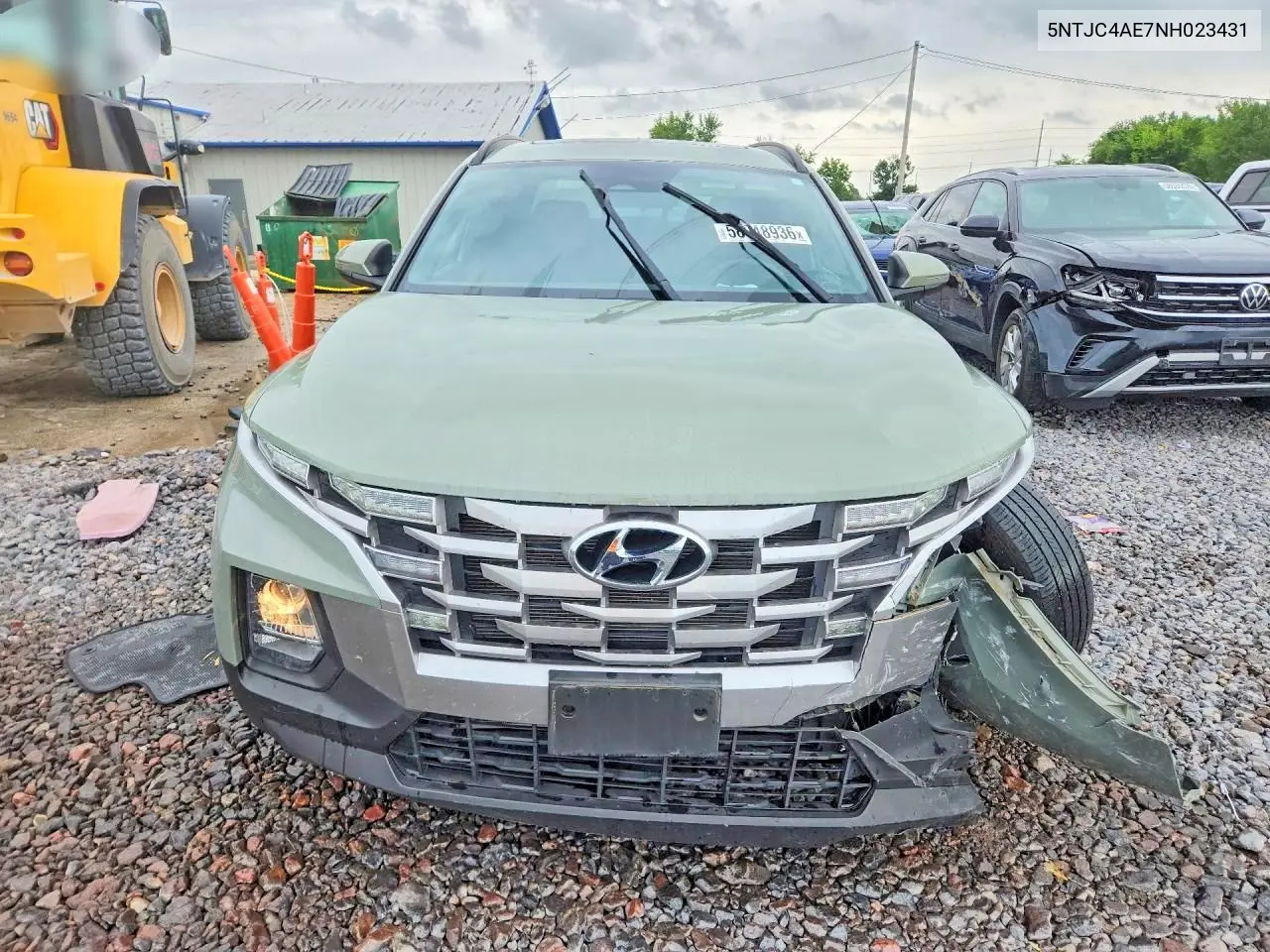 2022 Hyundai Santa Cruz Sel VIN: 5NTJC4AE7NH023431 Lot: 58948936