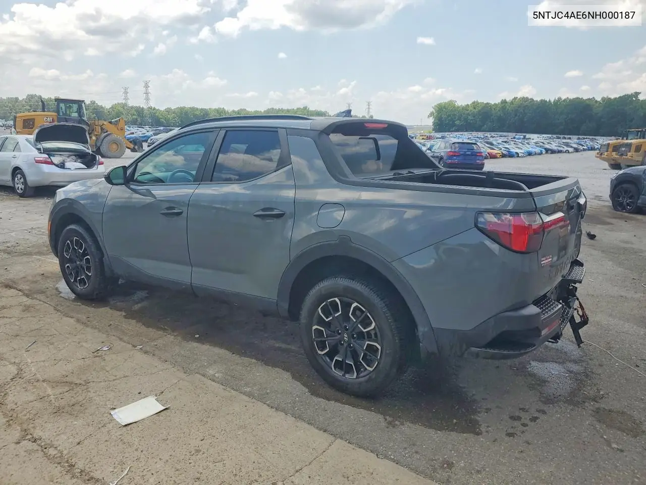 2022 Hyundai Santa Cruz Sel VIN: 5NTJC4AE6NH000187 Lot: 59158206
