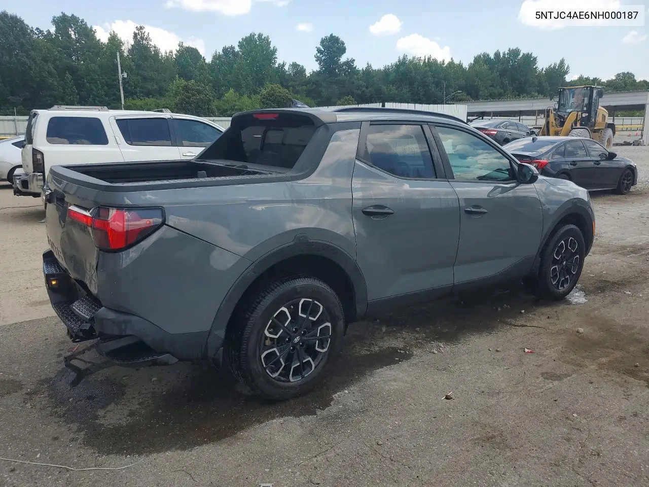 2022 Hyundai Santa Cruz Sel VIN: 5NTJC4AE6NH000187 Lot: 59158206