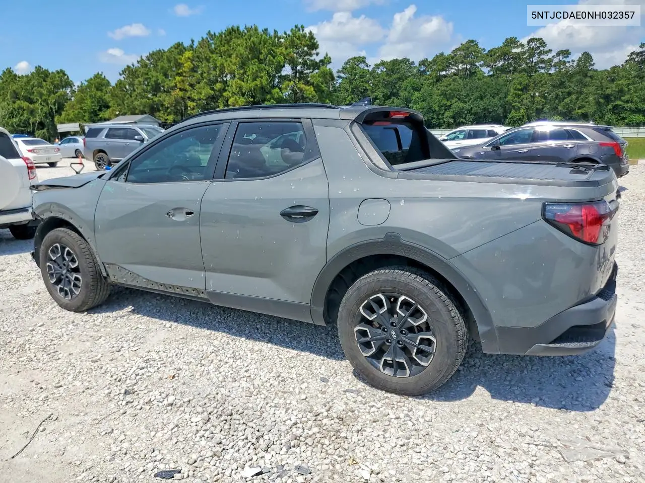 2022 Hyundai Santa Cruz Sel VIN: 5NTJCDAE0NH032357 Lot: 59601486