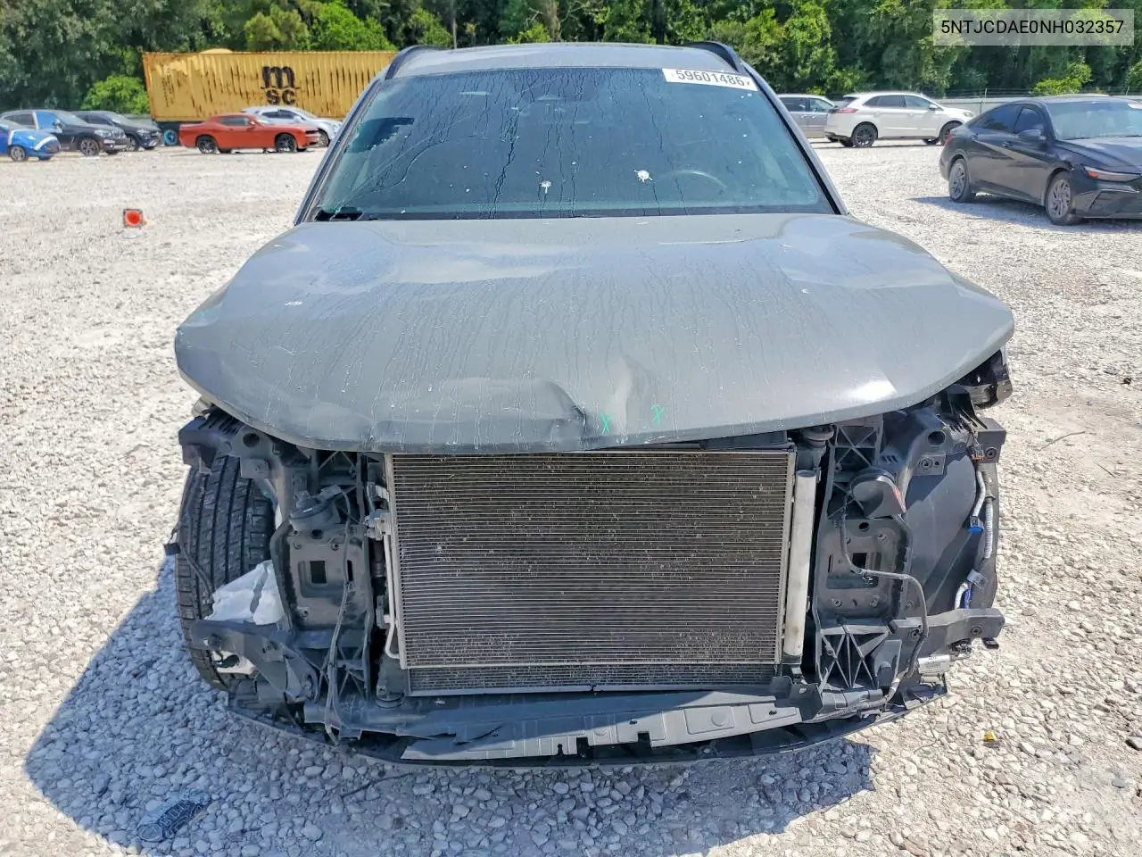 2022 Hyundai Santa Cruz Sel VIN: 5NTJCDAE0NH032357 Lot: 59601486