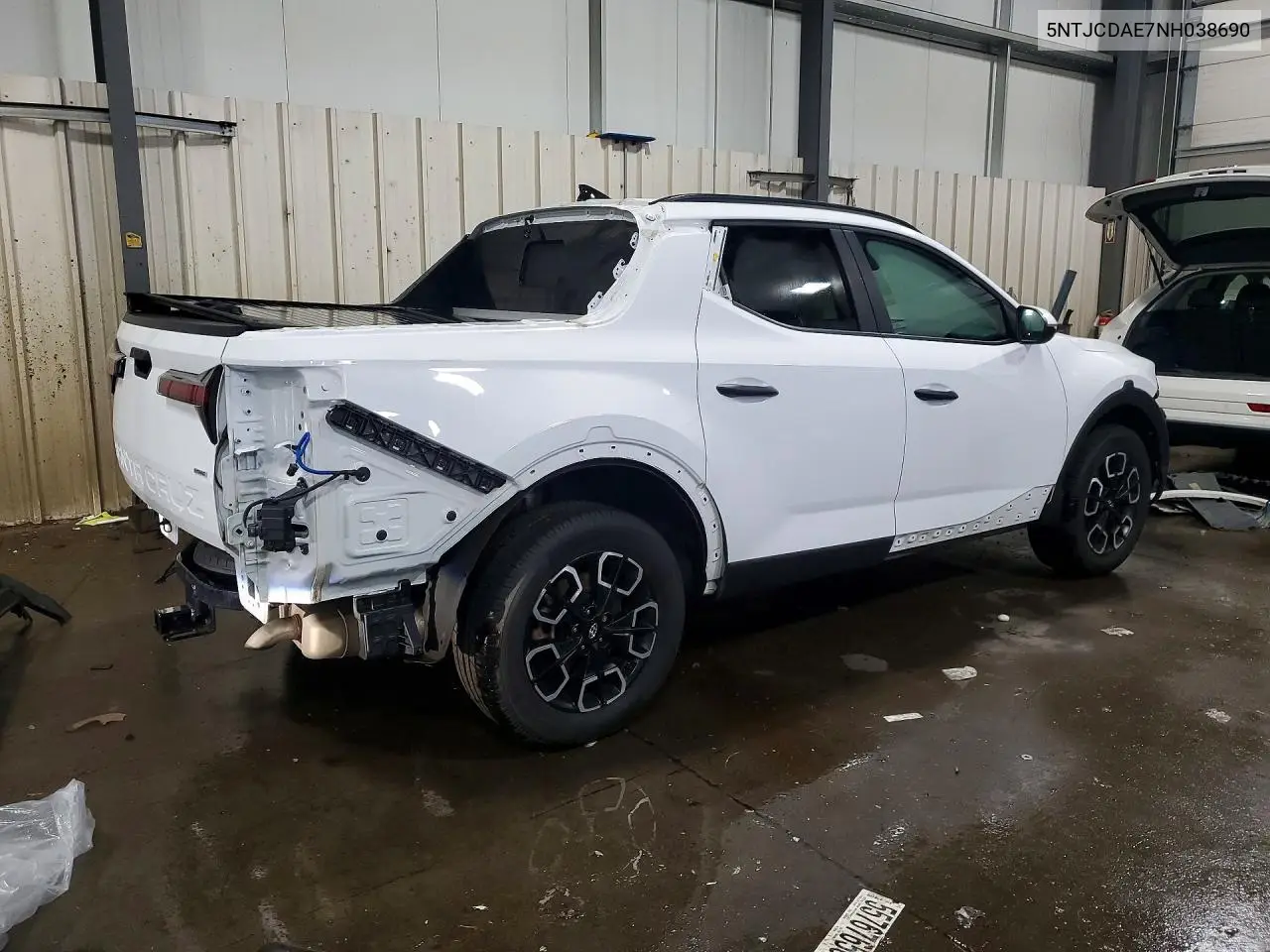 2022 Hyundai Santa Cruz Sel VIN: 5NTJCDAE7NH038690 Lot: 59836456