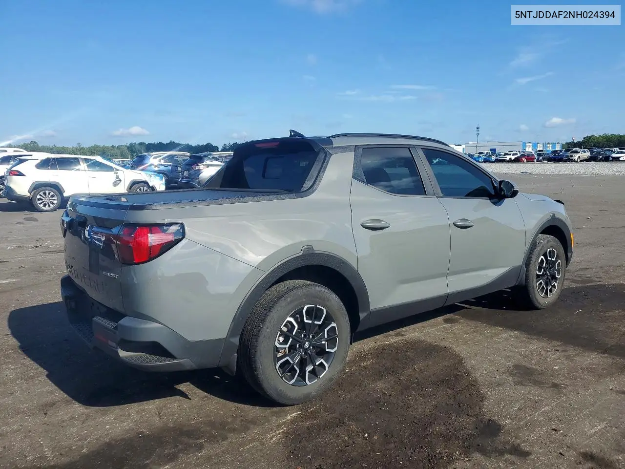 2022 Hyundai Santa Cruz Sel Premium VIN: 5NTJDDAF2NH024394 Lot: 60209046