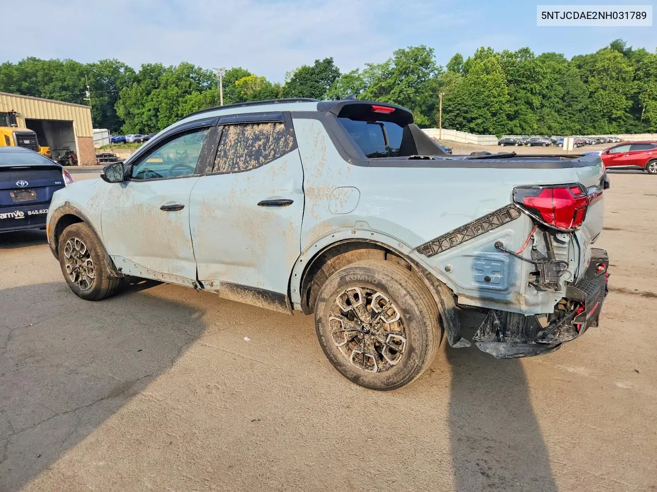 2022 Hyundai Santa Cruz Sel VIN: 5NTJCDAE2NH031789 Lot: 60804826