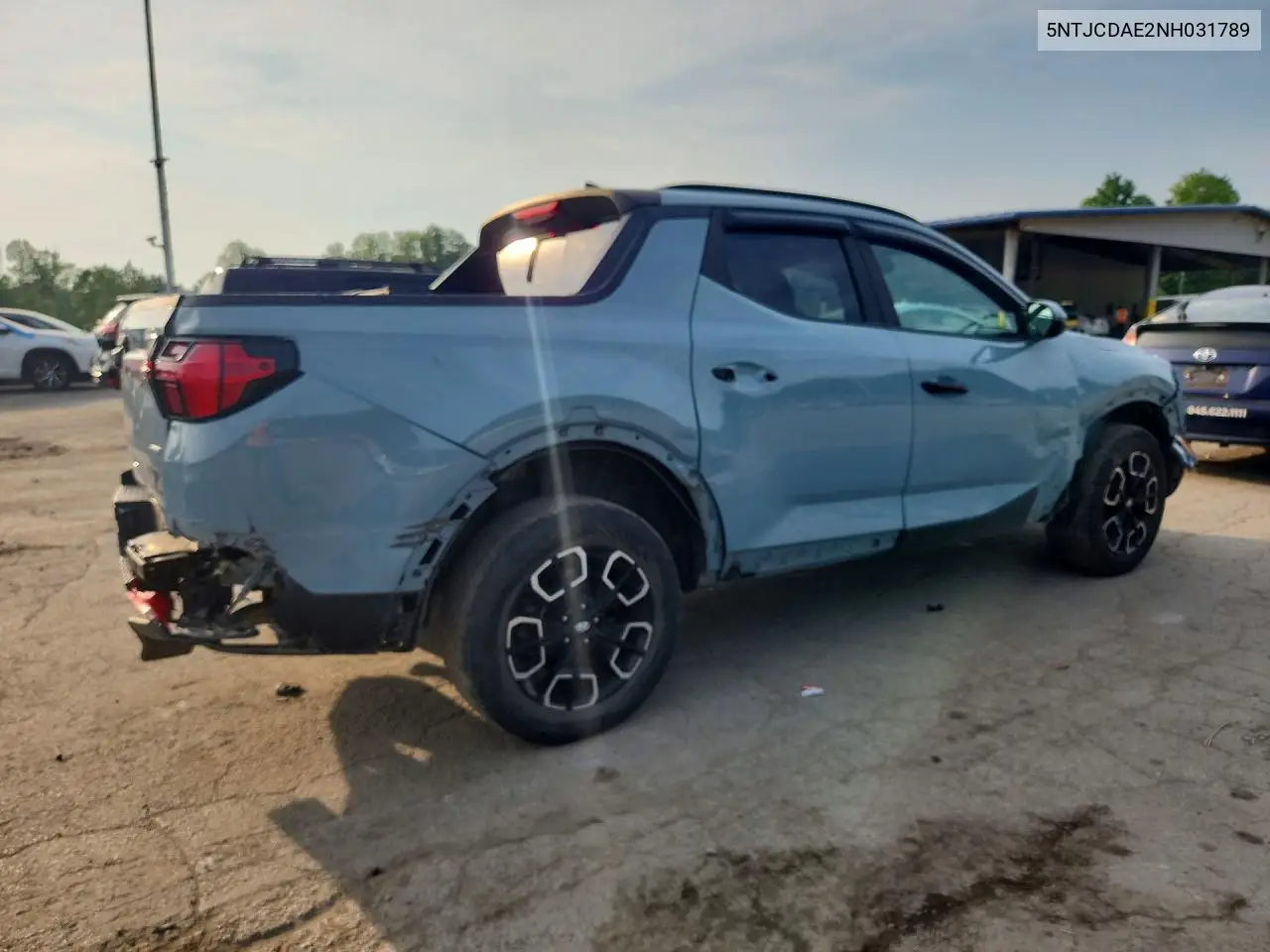 2022 Hyundai Santa Cruz Sel VIN: 5NTJCDAE2NH031789 Lot: 60804826