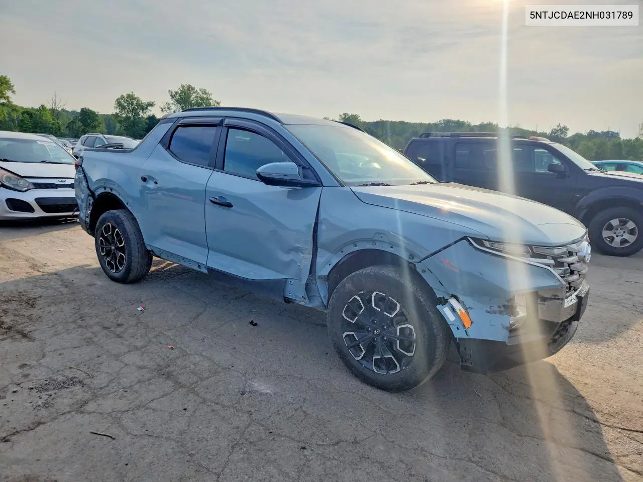 2022 Hyundai Santa Cruz Sel VIN: 5NTJCDAE2NH031789 Lot: 60804826
