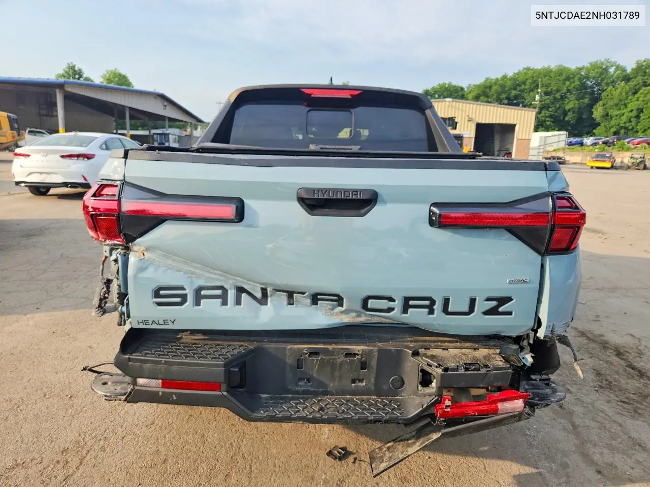 2022 Hyundai Santa Cruz Sel VIN: 5NTJCDAE2NH031789 Lot: 60804826