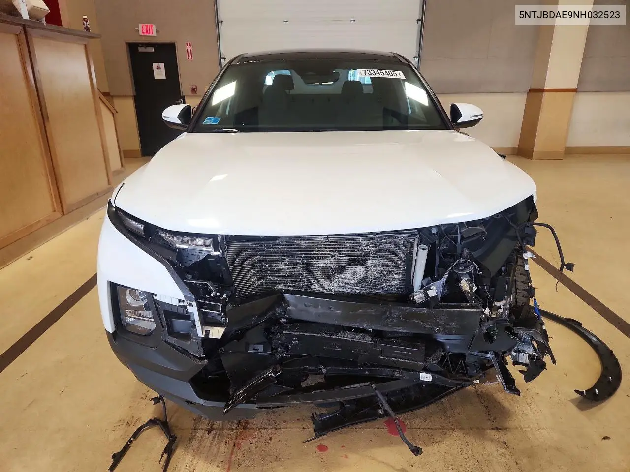 2022 Hyundai Santa Cruz Sel VIN: 5NTJBDAE9NH032523 Lot: 73345405