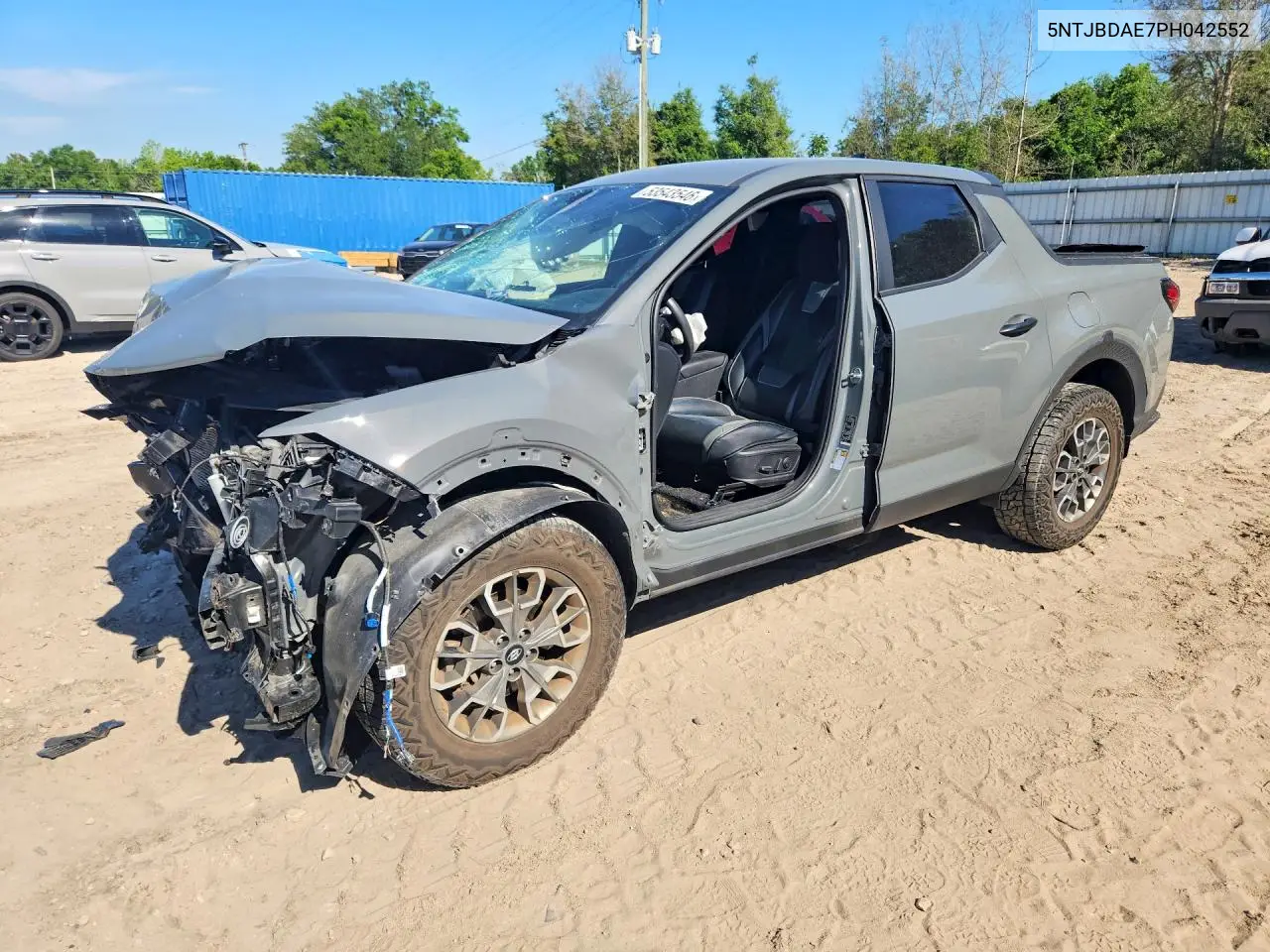 2023 Hyundai Santa Cruz Sel VIN: 5NTJBDAE7PH042552 Lot: 53543546