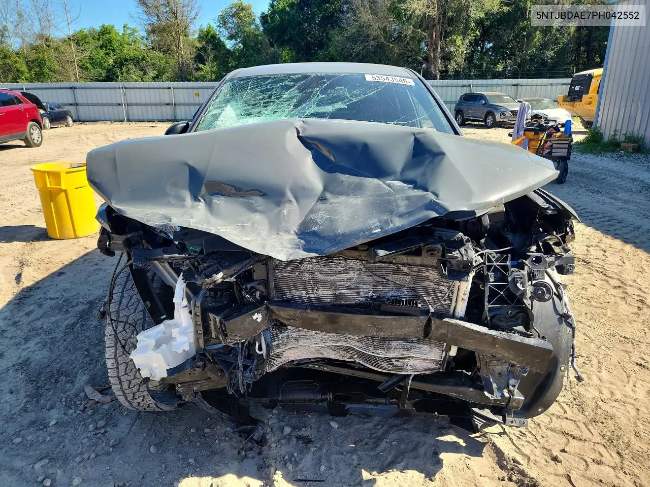 2023 Hyundai Santa Cruz Sel VIN: 5NTJBDAE7PH042552 Lot: 53543546