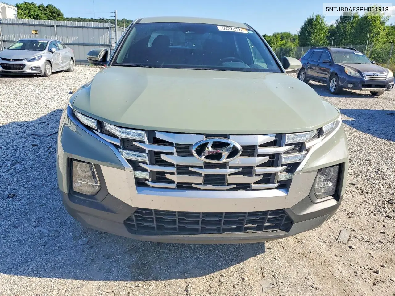 2023 Hyundai Santa Cruz Sel VIN: 5NTJBDAE8PH061918 Lot: 59370176