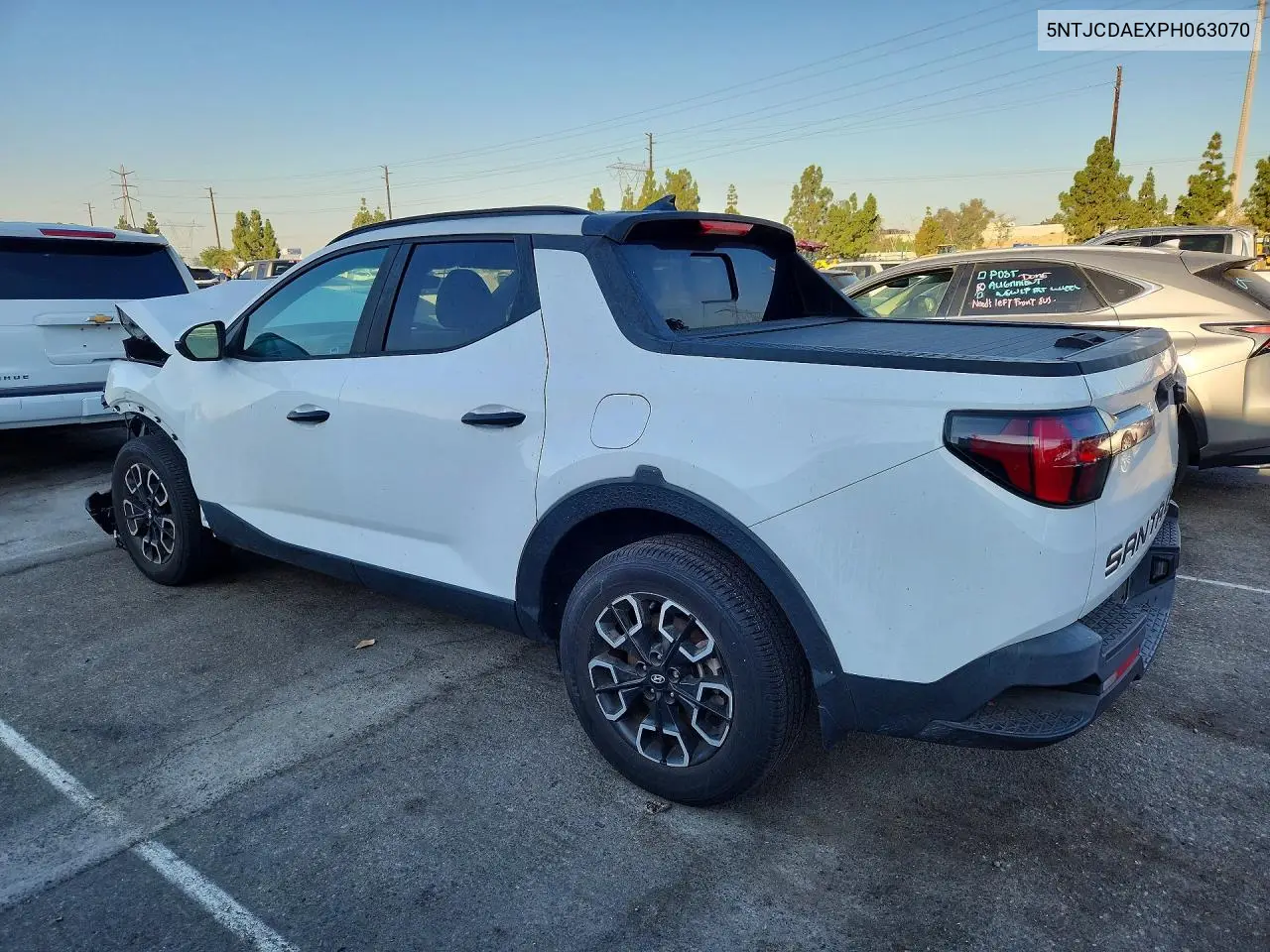 2023 Hyundai Santa Cruz Sel VIN: 5NTJCDAEXPH063070 Lot: 60432936