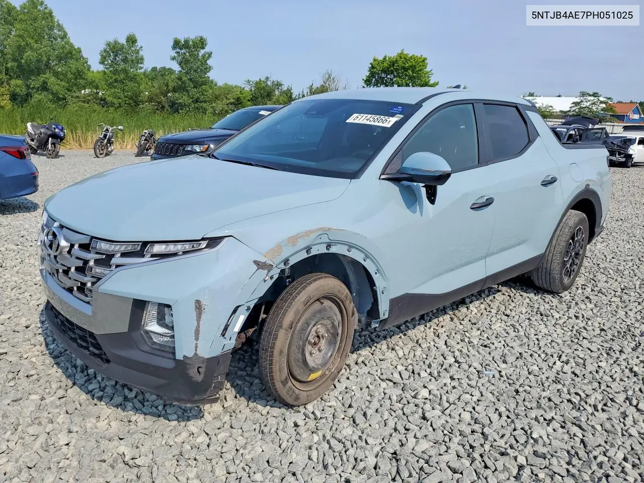 2023 Hyundai Santa Cruz Sel VIN: 5NTJB4AE7PH051025 Lot: 61145866