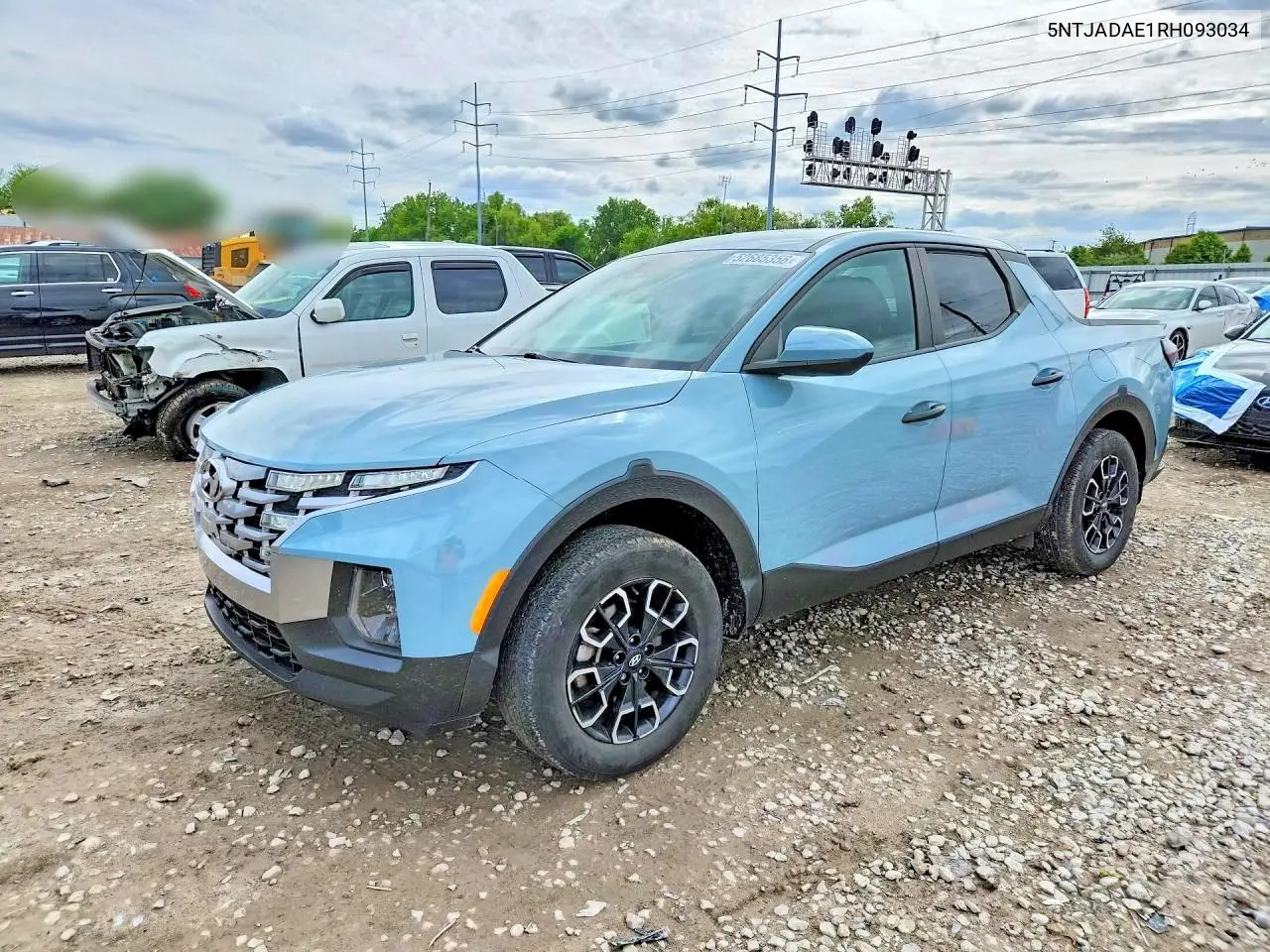 2024 Hyundai Santa Cruz Se VIN: 5NTJADAE1RH093034 Lot: 52685356