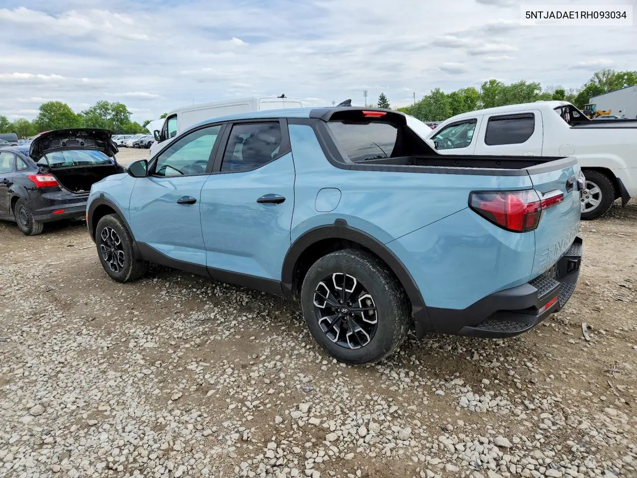 2024 Hyundai Santa Cruz Se VIN: 5NTJADAE1RH093034 Lot: 52685356