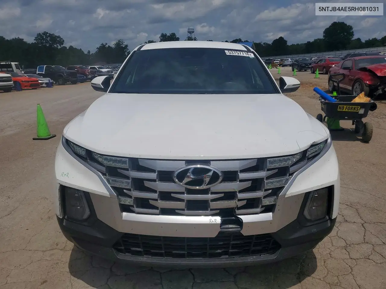 2024 Hyundai Santa Cruz Sel VIN: 5NTJB4AE5RH081031 Lot: 53757716