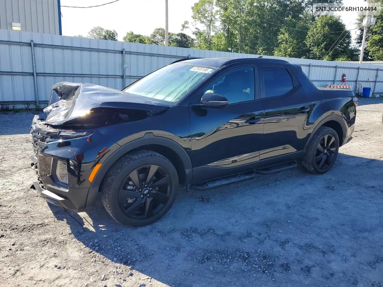 2024 Hyundai Santa Cruz Night VIN: 5NTJCDDF6RH104494 Lot: 54229936